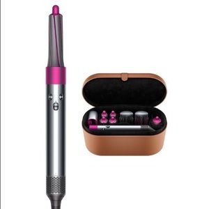 Dyson Airwrap Styler  - Complete Set !! (Including Storage Case) Nickel/Fuchsia